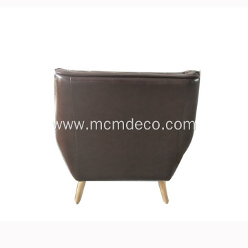 Comfortable Leather Designer Arm Chair